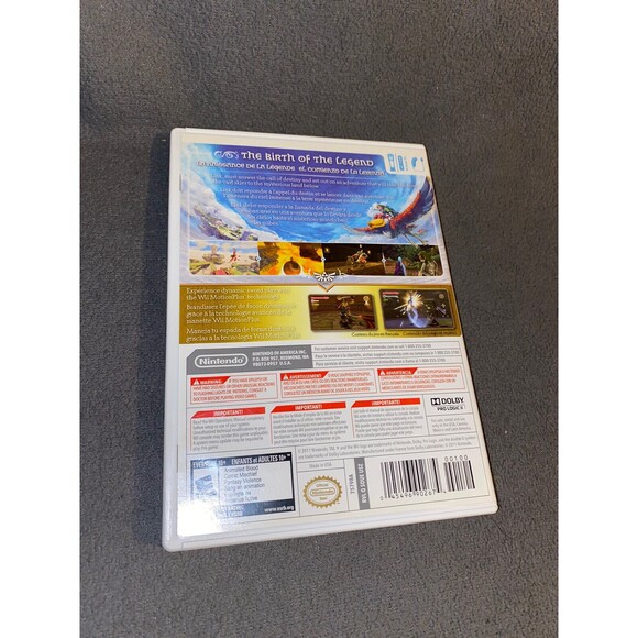 The Legend of Zelda: Skyward Sword (Nintendo Wii, 2011) Complete CIB Tested + CD - Picture 7 of 8